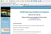 Website fastfood.com te koop