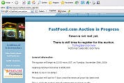 Website fastfood.com te koop