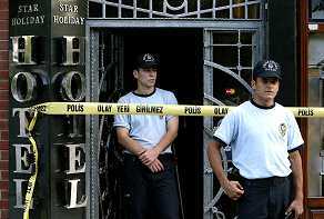 Bomexplosies in hotels in Istanbul