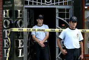 Bomexplosies in hotels in Istanbul
