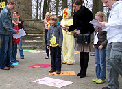 ROC'ers geven proefles aan leerlingen basisschool