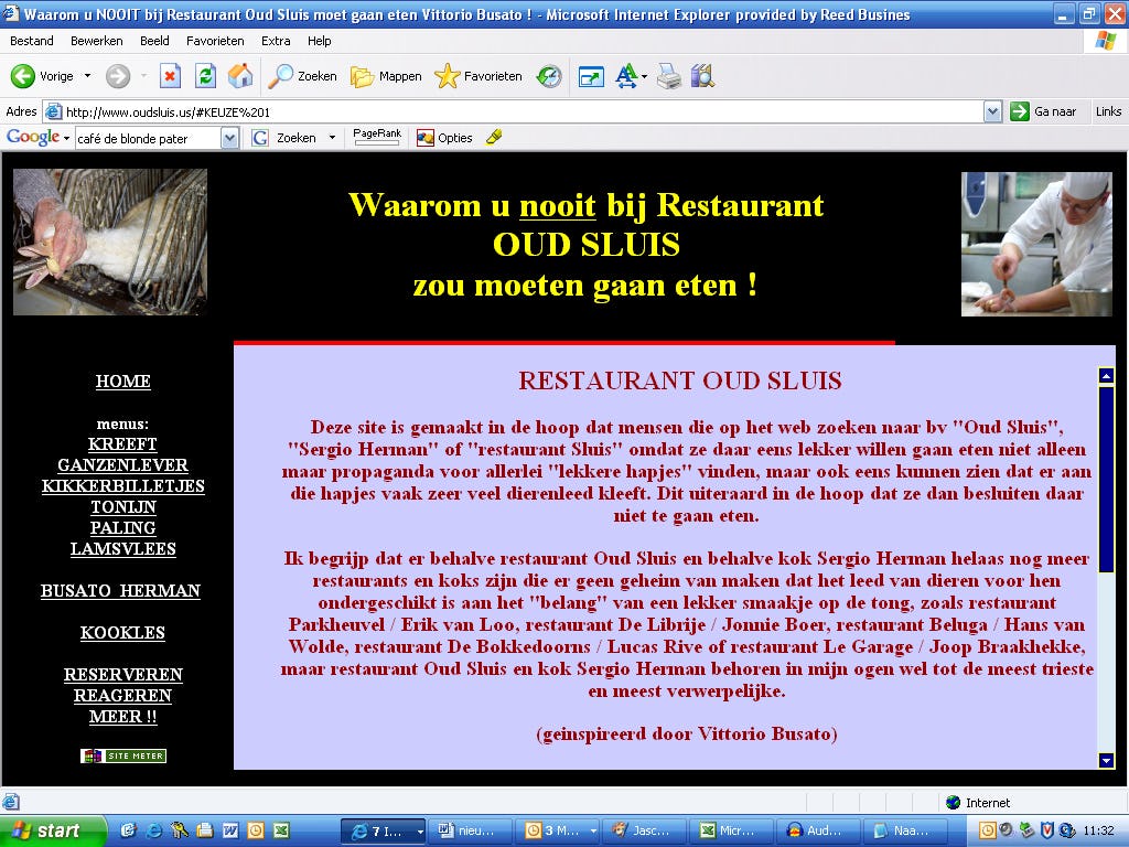 Oud Sluis onder vuur met spooksite