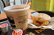 Amerikaanse McDonald's-restaurants vroeger open
