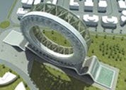 Bizar reuzenradhotel voor Dubai