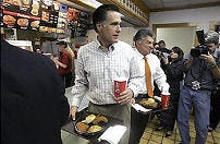 'KFC-kip nekt presidentskandidaat Romney