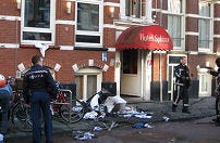 Amsterdams hotel ontruimd na brand