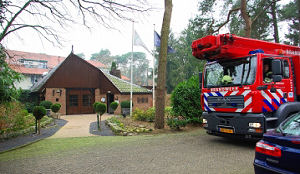 Schoorsteenbrand bij De Kromme Dissel