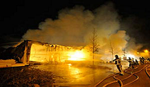 Partycateraar na brand alweer operationeel