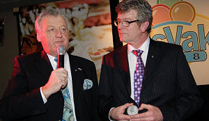 Colijn krijgt Daan Blei penning