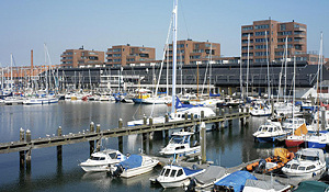 Groot restaurant in Scheveningen