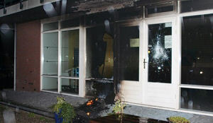 Weer brand Vinkeveens restaurant