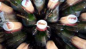 Laatste handelsdag in aandelen Grolsch