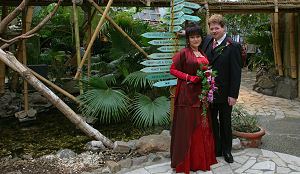 Eerste huwelijk op vakantiepark