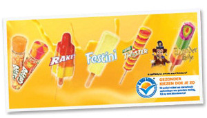 Logo 'Ik kies bewust' op Ola kinderijsjes