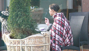 Designersdeken voor de hardcore terrasroker