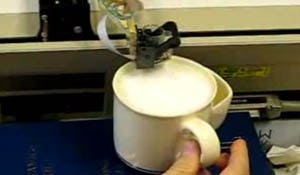 Printer maakt Latte Art