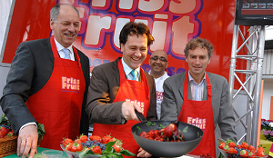 Fris fruit in attractieparken