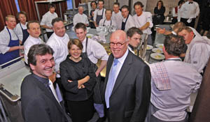 Staatsecretaris complimenteert horeca