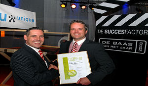 Organisatie Baas vh Jaar: 'René unaniem verkozen