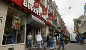 Groei Burger King vlakt af