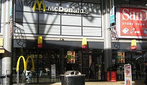 Brand bij McDonald's Rijswijk