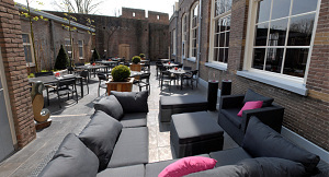 Terras en tuin voor Schulten Hues