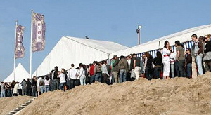 Massale vechtpartij strandtent Bloemendaal