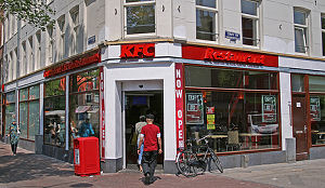 Zesde KFC in Amsterdam open