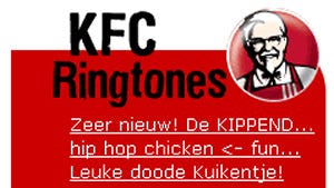 KFC start opvallende ringtone-actie