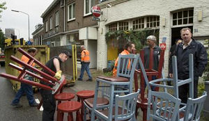 Ruzie om restaurant leidt tot ontruiming