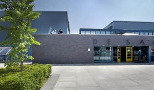 Restaurant dicht om regenwater