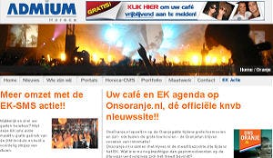 EK-activiteiten horeca verzameld op website KNVB