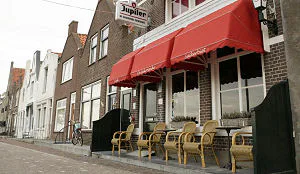 Leenfiets voor cafébezoekers