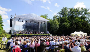 Klassiek concert op landgoed Lauswolt