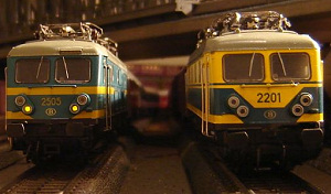 Trein met drank voor rookkamer