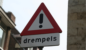 Hotelterrassen zijn soms hoogdrempelig