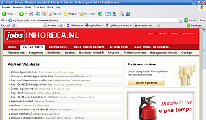 Aantal vacatures in horeca daalt