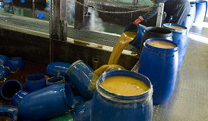 Grote vetroof bij fastfoodzaken