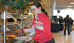 Experiment: lunchen zonder dienblad