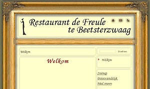 Restaurant De Freule leeggehaald
