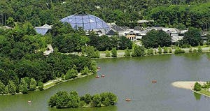 Grimmige sfeer bij demonstratie Center Parcs