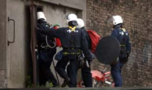 Gekraakt restaurantpand ontruimd