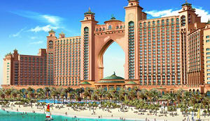 Opening Atlantis 20 miljoen Dirham, geen Euro
