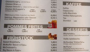 McDonald's Duitsland breidt ontbijt verder uit