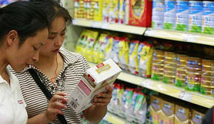 Hotels China getroffen door melkcrisis