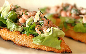 Garnalenvangst ligt stil