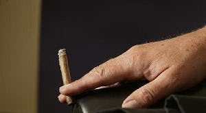 Politie schendt rookverbod
