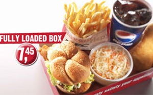 KFC is calorieënkampioen