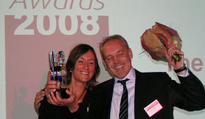 Fruity King koning in labjas