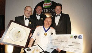 Simon Hulstone is 'Knorr Chef of the Year 2008